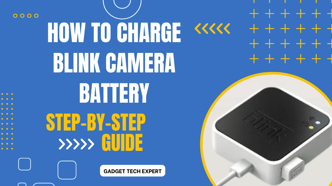 How to Charge Blink Camera