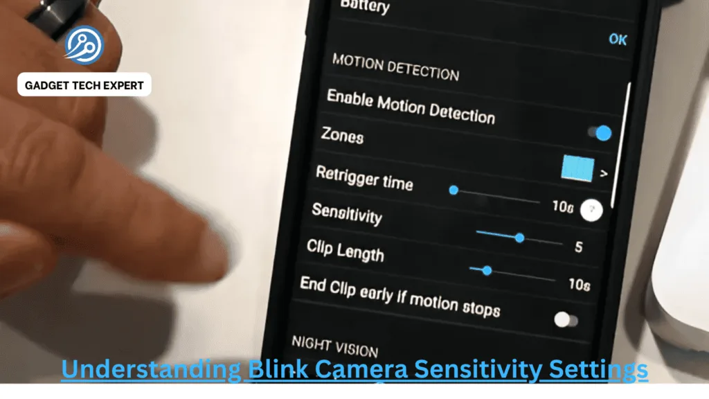 Understanding Blink Camera Sensitivity Settings