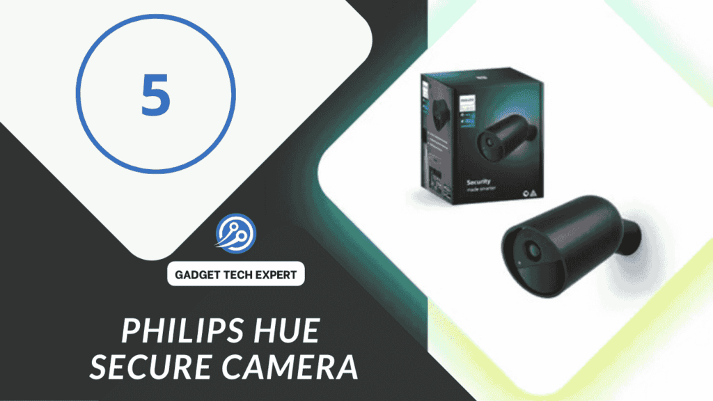 Philips hue secure camera