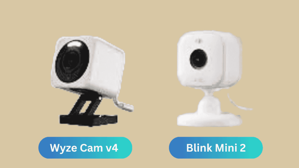 Wyze Cam v4 vs Blink Mini 2