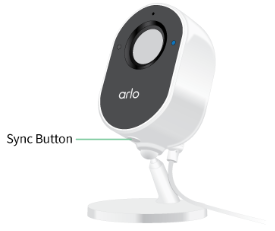 Arlo camera sync button