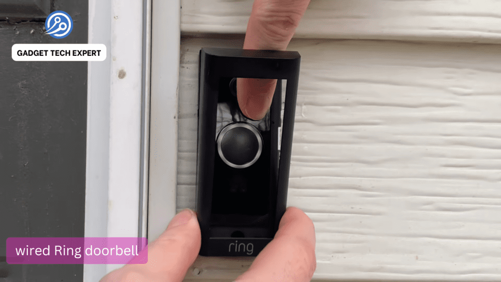 wired Ring doorbell